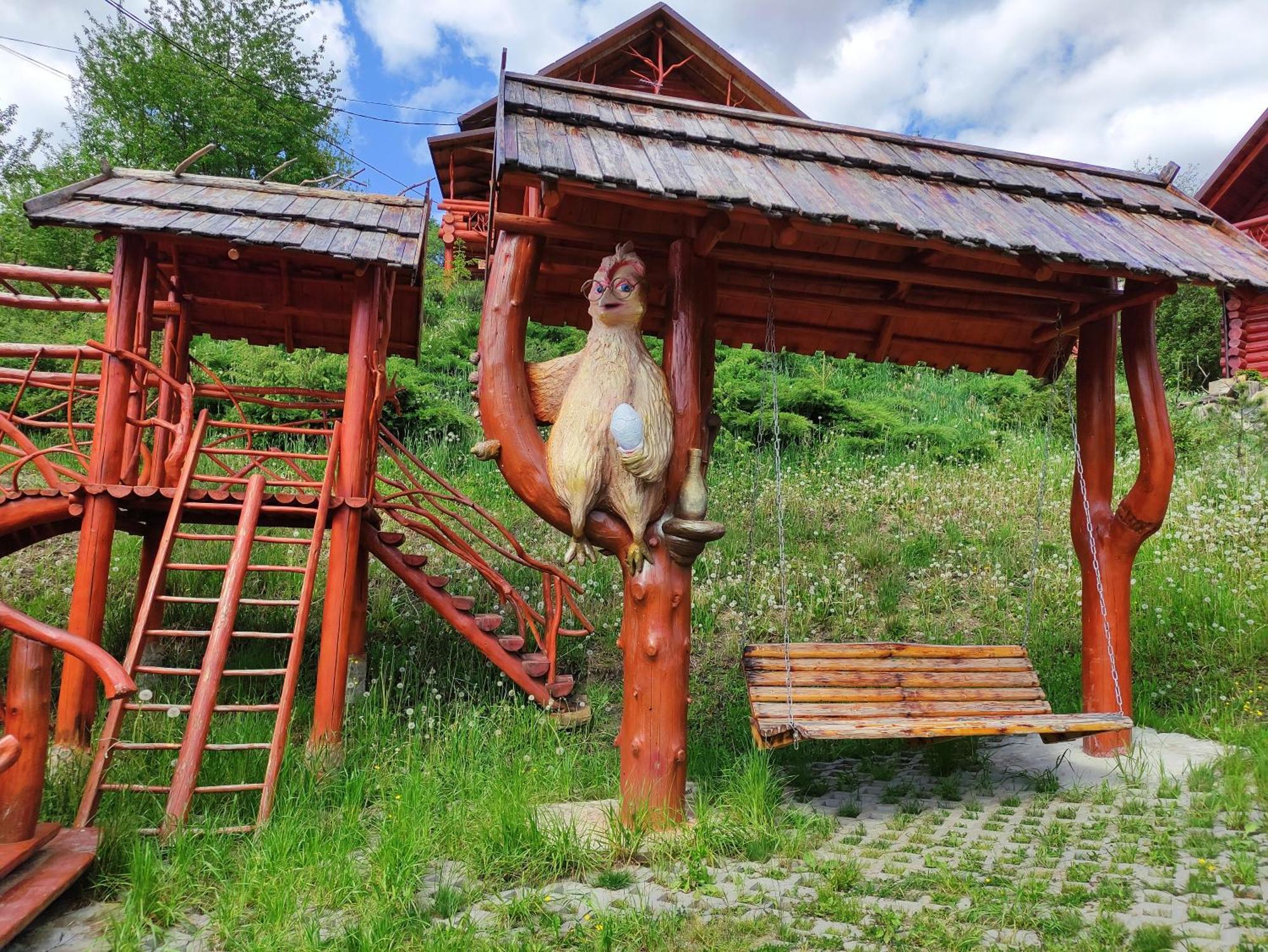 Дерев'Яний Котедж "Казка" Jaremtsje Buitenkant foto